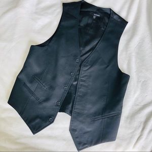 Murano Black Dress Vest SZ M